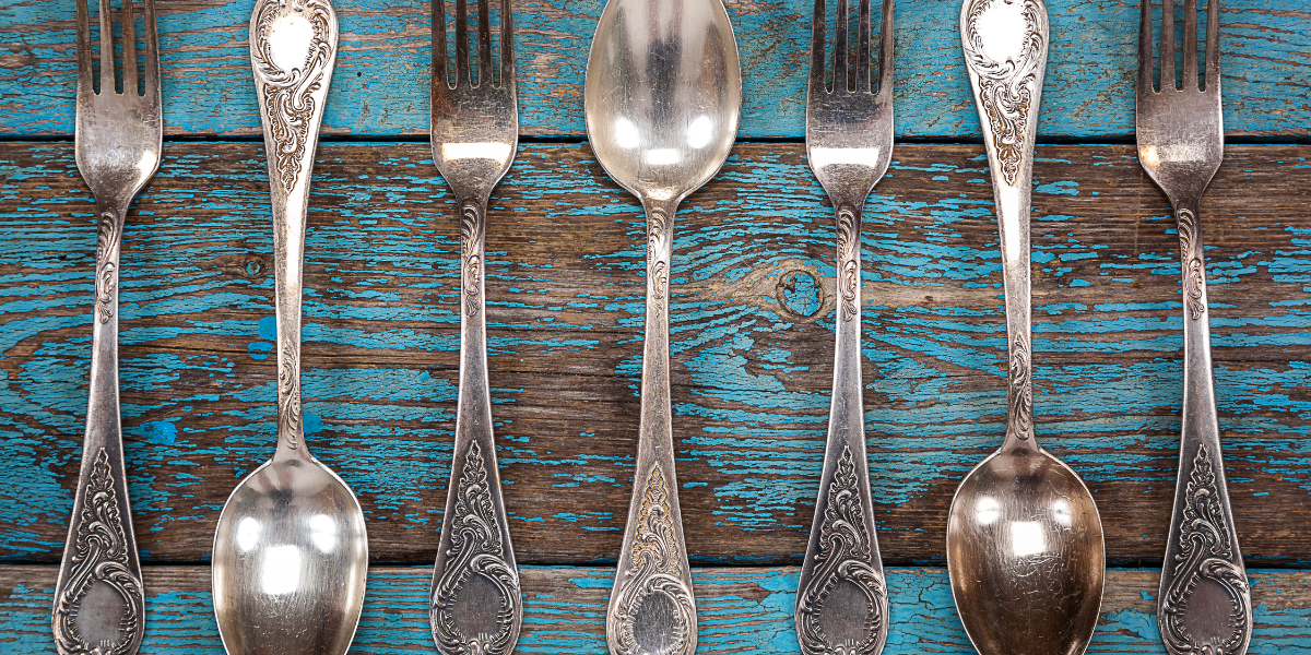 german silver flatware